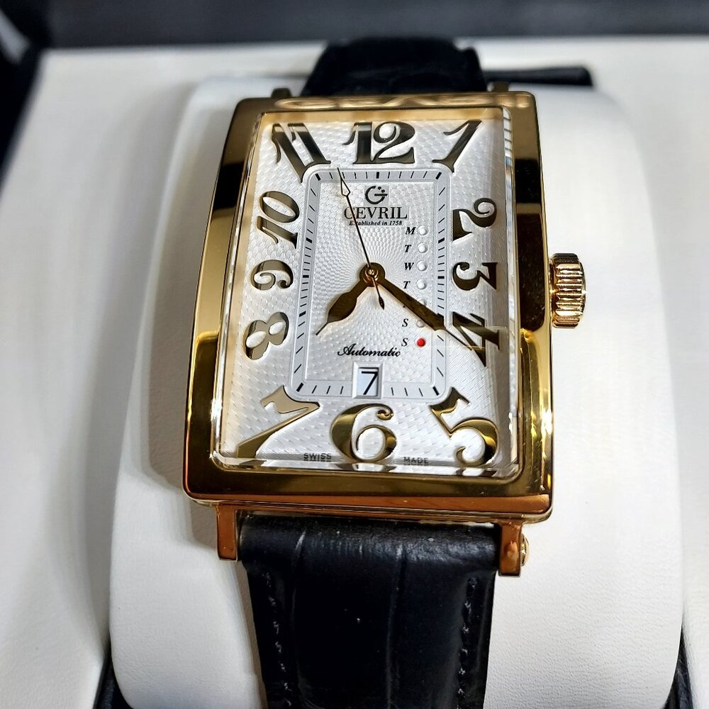 Gevril Swiss Made Men's Watch - CYBER MONDAY PRICE DROP TO $800.00